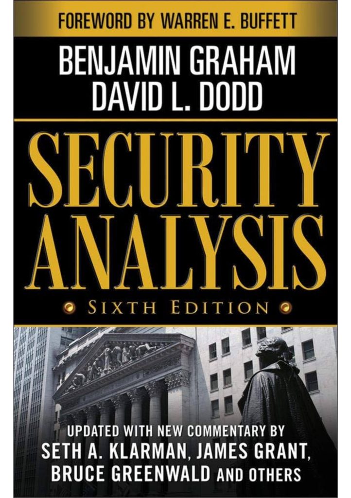 Security Analysis - Benjamin Graham & David Dodd